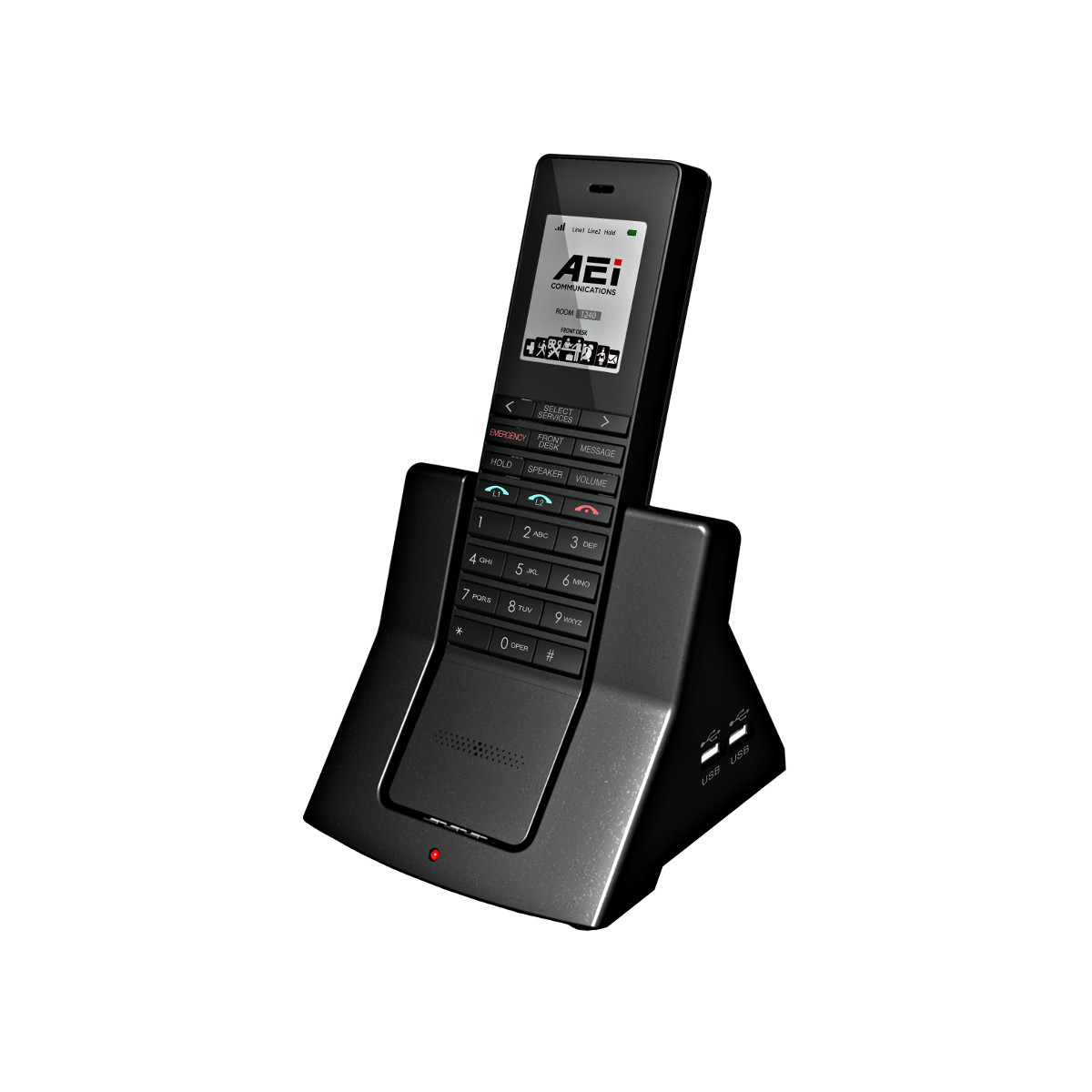 One or two Line, Analog Base and DECT Cordless Extension VX-8X08-SMBU (A)/SPBU Series